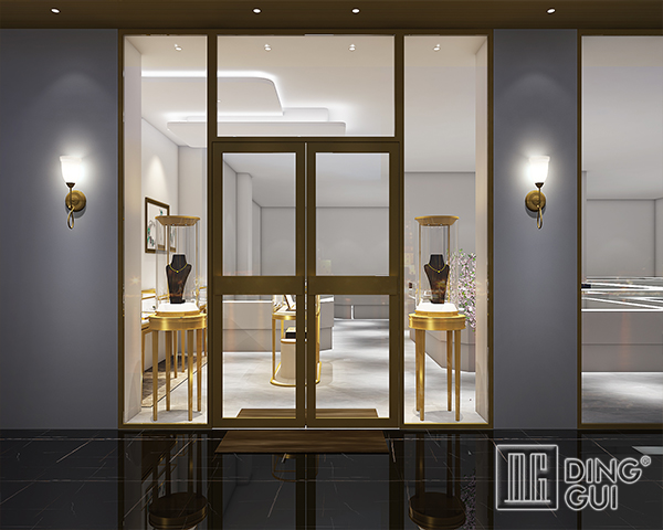 DG Showcase High End Quality Jewellry Store Display Cabinet Unique Showcase Furniture 6