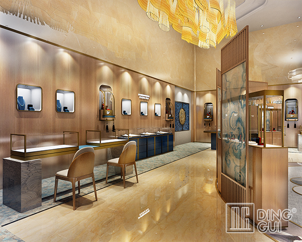 Black Sit Down Jewelry Display Case