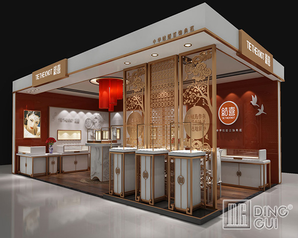 DG Showcase High End Customized Jewellry Store Display Cases Creative Design 5