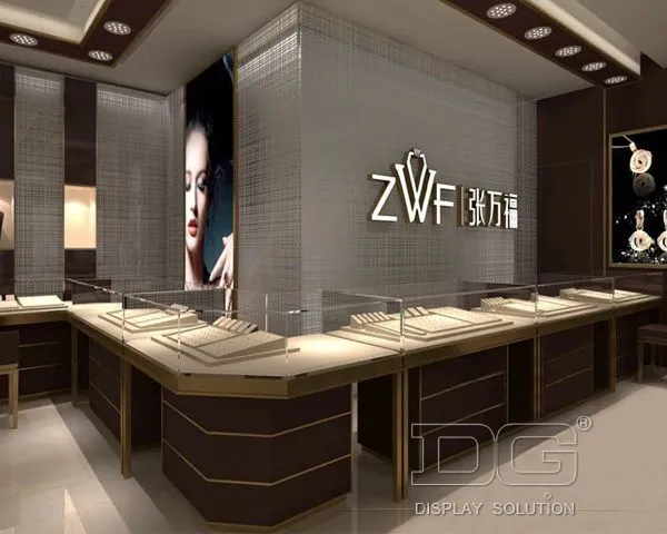 DG Showcase High End Jewellery Showcase Luxury Cabinet Interior Design 1