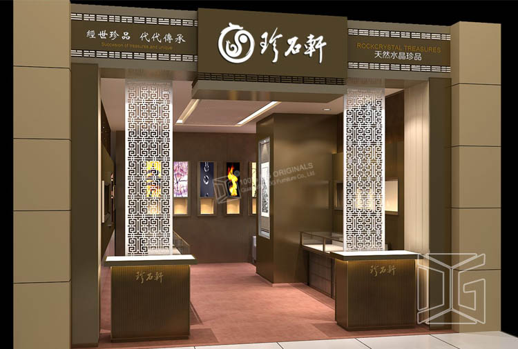  Unikke designglassmykkedisplays til guld 