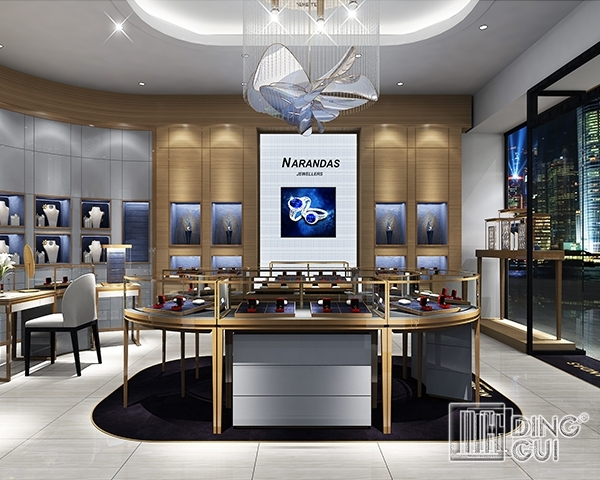 DG Showcase  High End Quality Jewellry Store Display Unique Cabinet Furniture 1