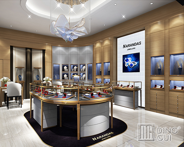 DG Showcase  High End Quality Jewellry Store Display Unique Cabinet Furniture 6
