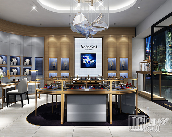 DG Showcase  High End Quality Jewellry Store Display Unique Cabinet Furniture 5