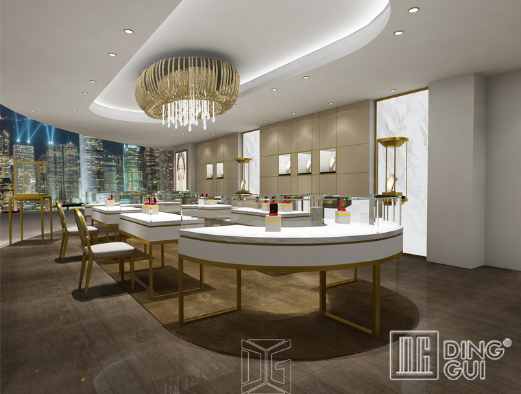 customized jewellery store design design idea | DG Display Showcase 5