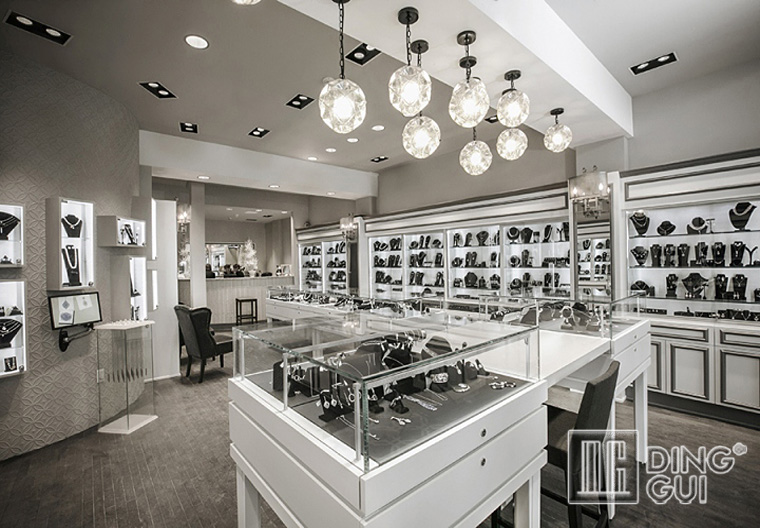 Prezentácia DG Najnovší príchod klenotníctva, vitrína, dizajn nábytku 6