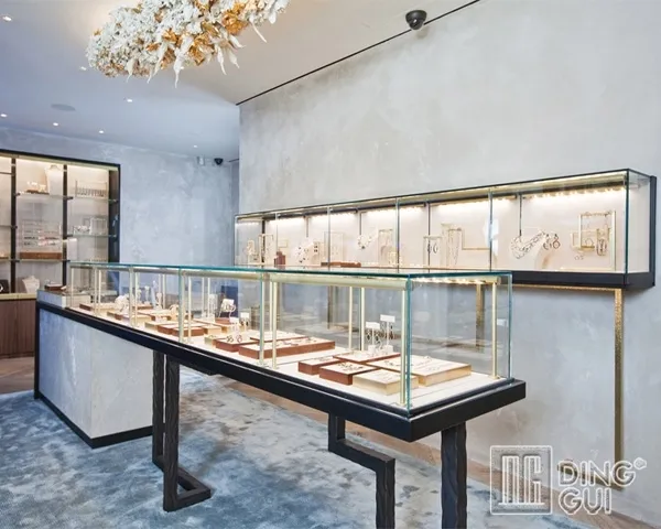 oem & odm jewelry showcase manufacturers with custom services | DG Display Showcase 2