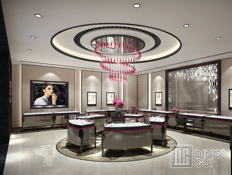 DG Showcase Creative jewellery shop showcase fantastic interior design 4