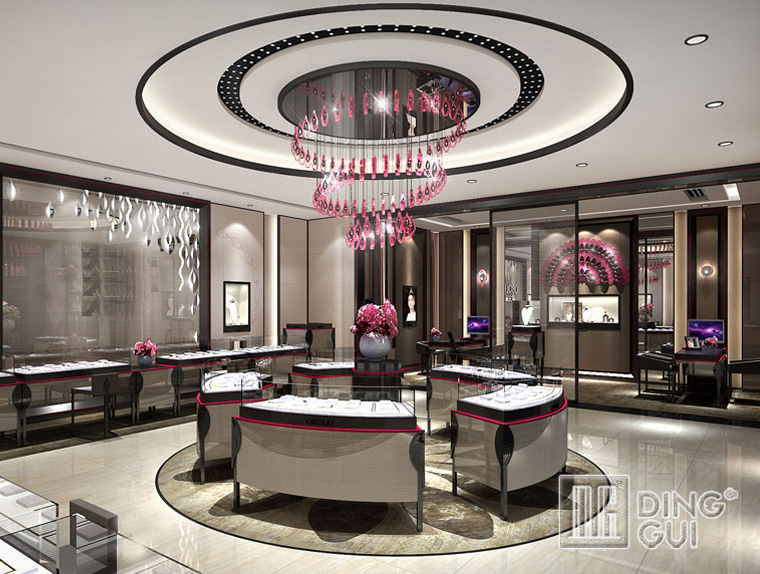 DG Showcase Creative jewellery shop showcase fantastic interior design 5