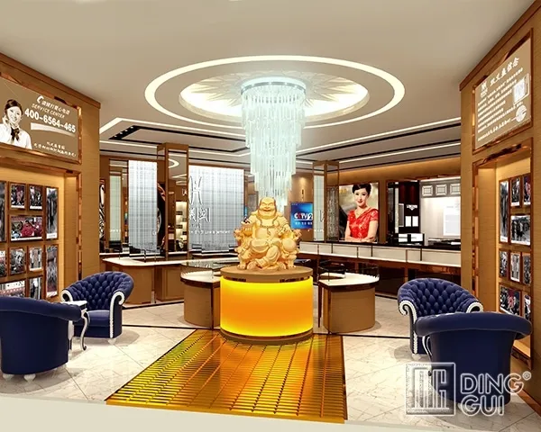 top jewellery display cabinet with custom services | DG Display Showcase 3