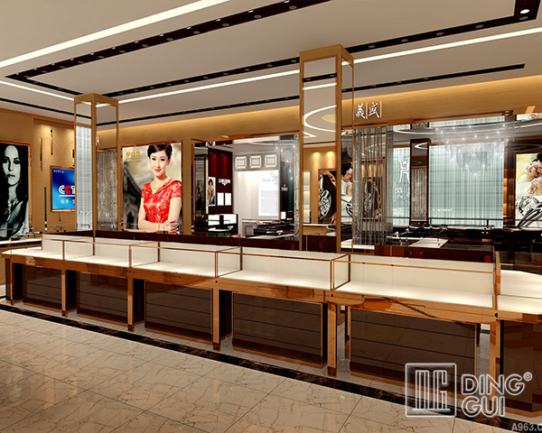 DG Showcase High End Quality Jewellery Store Display Showcase Unique Furniture Design 6