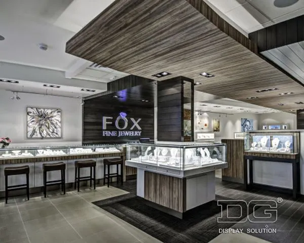 DG Showcase Luksus Smykkeudstillingsmontre Nyeste Design Til Salg 1