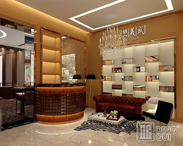 DG Showcase High End Quality Jewellery Store Display Showcase Unique Furniture Design 1
