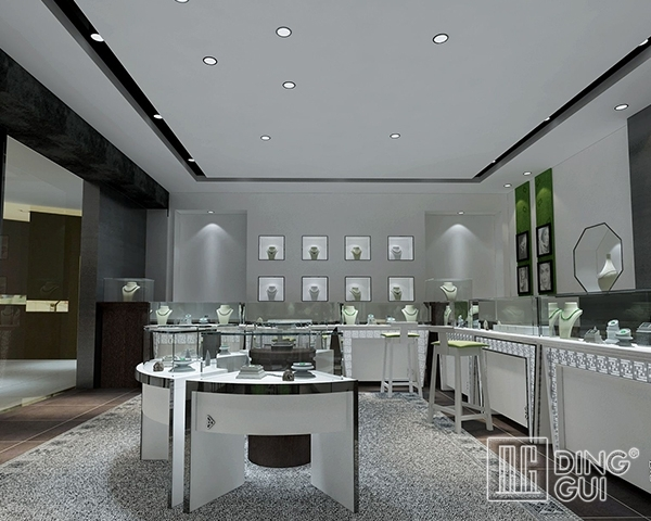 DG Showcase High End Quality Jewellery Store Display Cabinet Modern Design 1