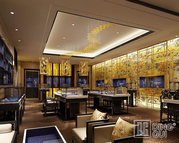 DG Showcase High End Quality Jewellery Store Display Cabinet Modern Design 7