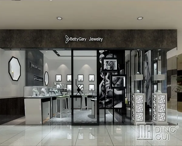 Custom jewelry display cases with custom services Manufacturer | DG Display Showcase 3