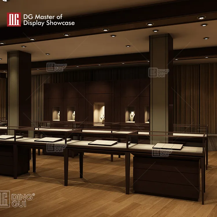 retail jewelry display cases at Wholesale Prices | DG Display Showcase 4