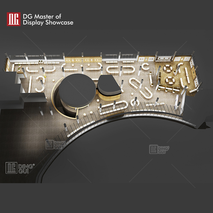 retail jewelry display cases at Wholesale Prices | DG Display Showcase 12