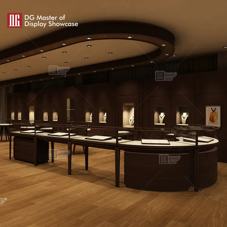 retail jewelry display cases at Wholesale Prices | DG Display Showcase 5
