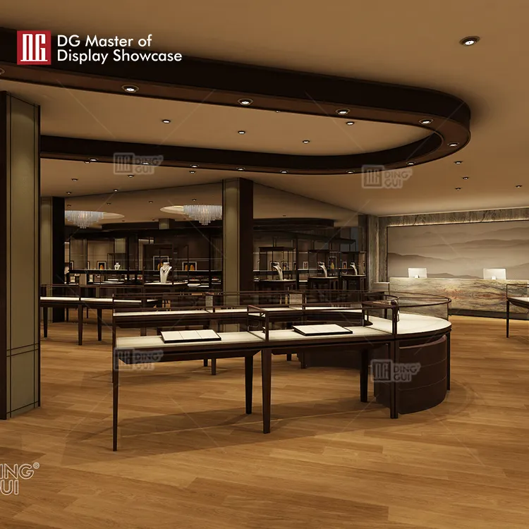 retail jewelry display cases at Wholesale Prices | DG Display Showcase 6