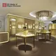 Custom gold showroom decoration wholesale Manufacturer | DG Display Showcase 4