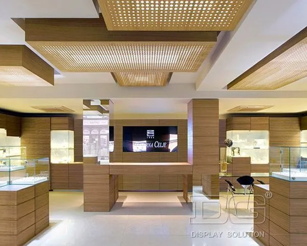 DG Showcase Smykkebutik Indretningsdesign Display Showcase Ny Opfindelse 1