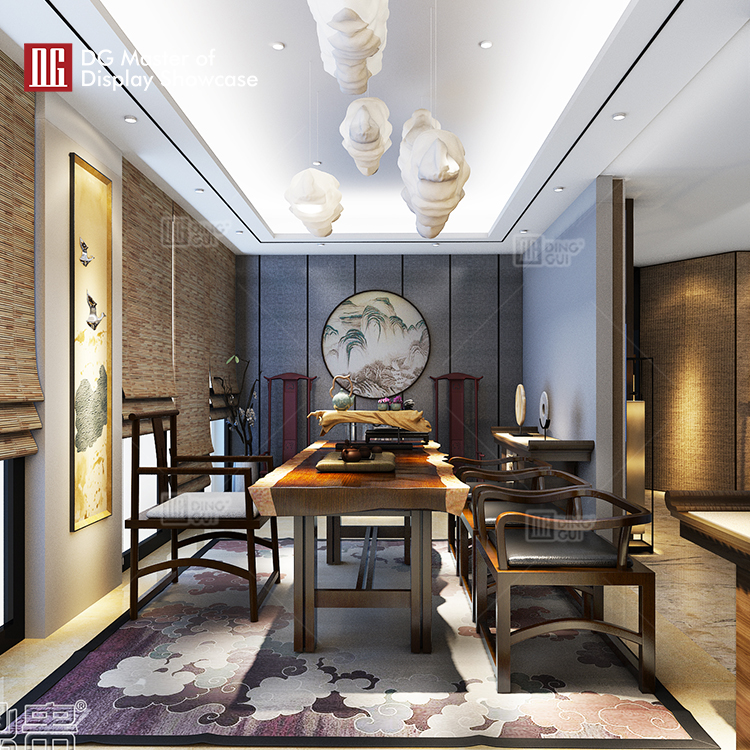 DG Showcase Νεότερο Κοσμηματοπωλείο Βιτρίνας Εντυπωσιακό Στυλ Πολυτελούς Υψηλής Ποιότητας Βιτρίνα 10