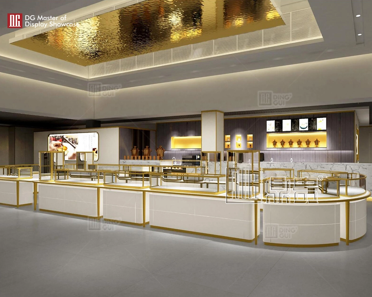 DG Showcase jewellery shop design luxury jewelry display showcase factory direct 1