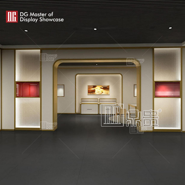 DG Showcase jewellery shop design luxury jewelry display showcase factory direct 9