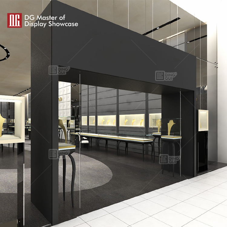 Προσαρμοσμένη βιτρίνα κοσμημάτων υψηλής ποιότητας από την DG Showcase, πολυτελής βιτρίνα νέου σχεδιασμού από την Κίνα 8