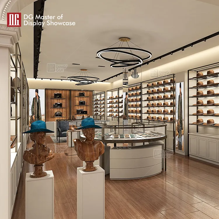 DG Display Showcase | high end Optical Showcase company for optical 2