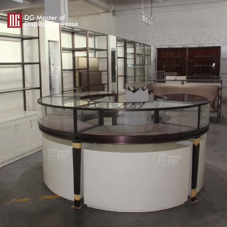 DG Display Showcase | high end Optical Showcase company for optical 6