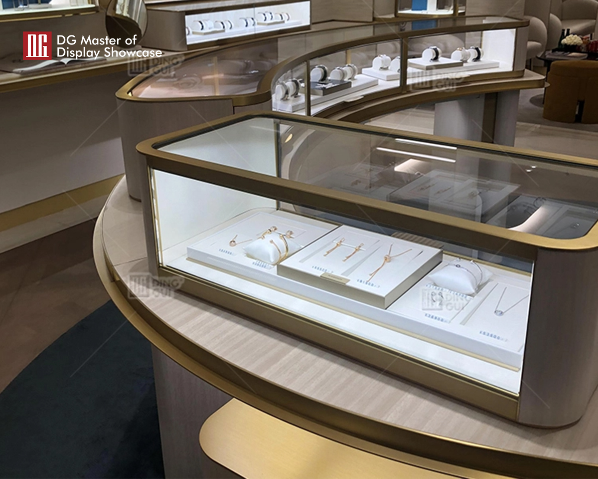 DG Showcase Modern Optical Shop Luxury Interior Design Display Showcase From China 9