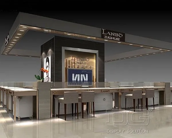 DG Showcase Luxury Jewelry Shopping Mall Display Showcases Interior Design 1