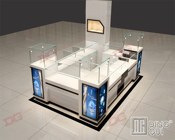 DG Showcase Professional modern shopping mall jewelry Showcase design Shop Counter 1