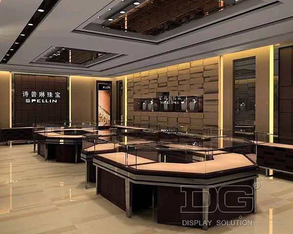 Βιτρίνα Εμβύθισης Λιανικής Κοσμηματοπωλείου DG Showcase 1