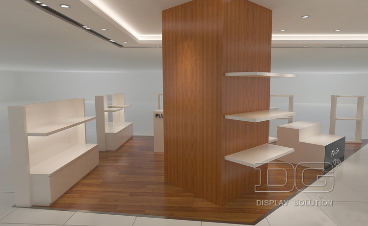 Wooden Handbag Display Kiosk