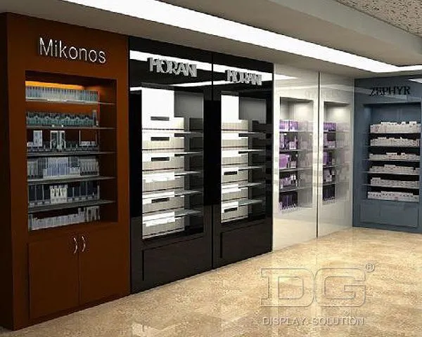 DG Showcase Træparfume Display Showcase Til Indretningsdesign 1