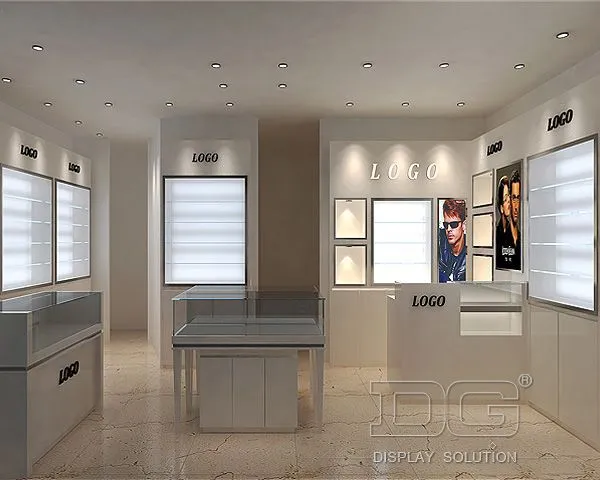 DG Showcase Προσαρμοσμένη Πολυτελής Σχεδίαση Οπτικών Οθονών Εταιρεία Showcase 1