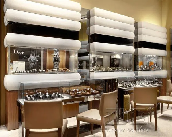 DG Showcase Fashion Brand Watch Store Design Display Showcase Company 1