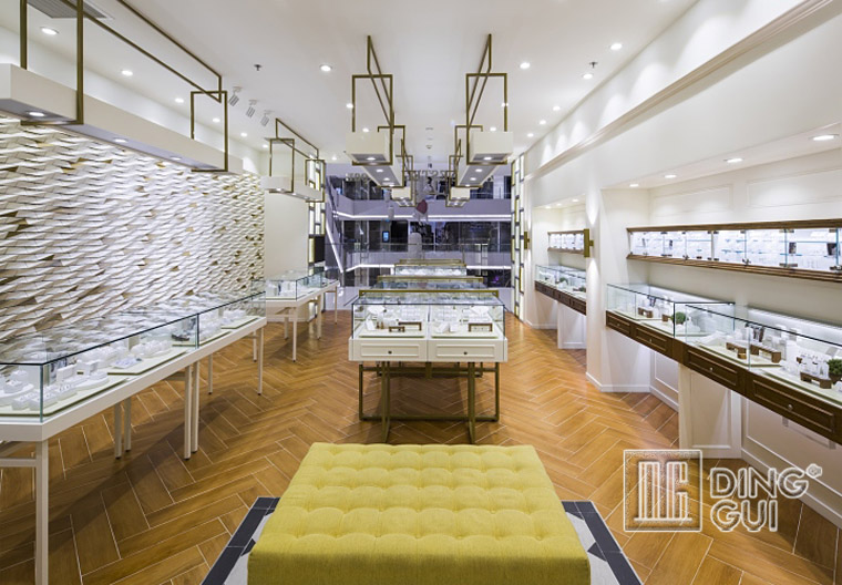 Modern Glass Jewelry Display Showcase Cabinet 5