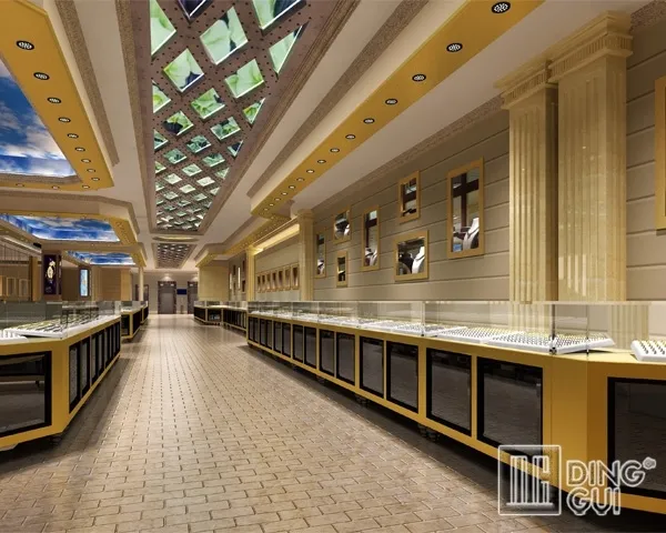 Custom jewelry showcase manufacturers top brand Manufacturer | DG Display Showcase 3