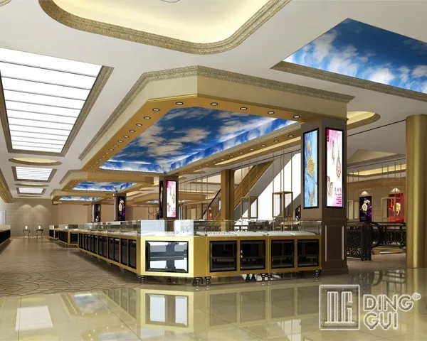 Custom jewelry showcase manufacturers top brand Manufacturer | DG Display Showcase 2