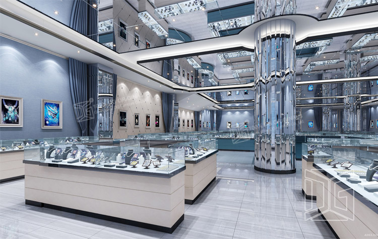 Fashion Design Jewelry Shop Layout