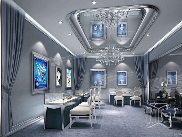 Design Jewelry Shop Layout