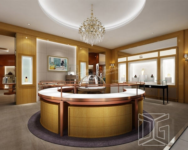 DG Showcase Commercial Jewelry Showcase Jewellery Showroom Furniture 1