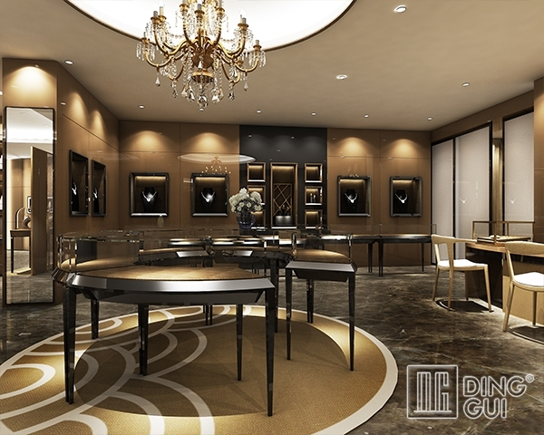 DG Showcase Υψηλής Ποιότητας Κατάστημα Κοσμημάτων Πολυτελείας - Εσωτερική Διακόσμηση 1