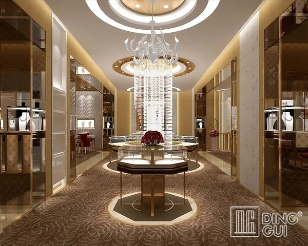 DG Display Showcase | one stop solution jewellery shop interior design wholesale 3