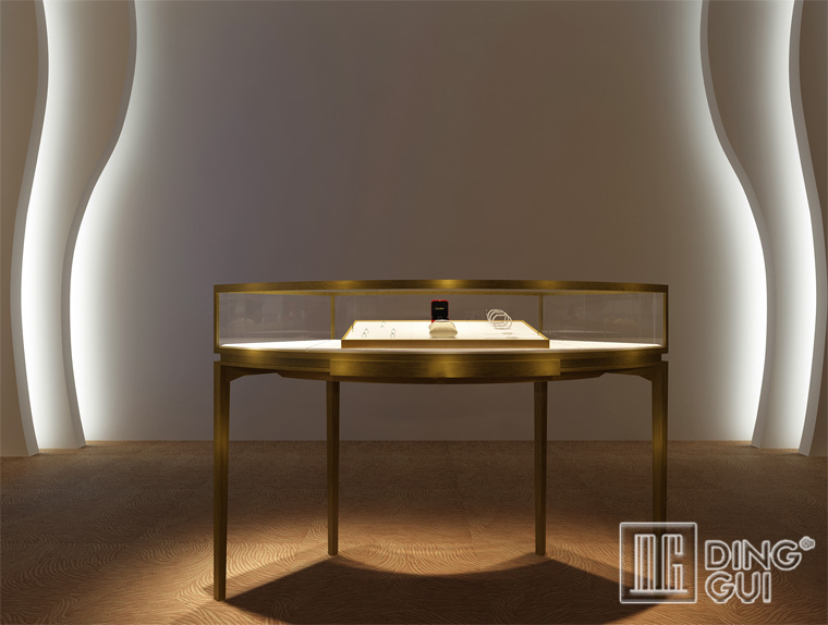 DG Showcase Modern portable retail jewelry display cases for trade shows 4