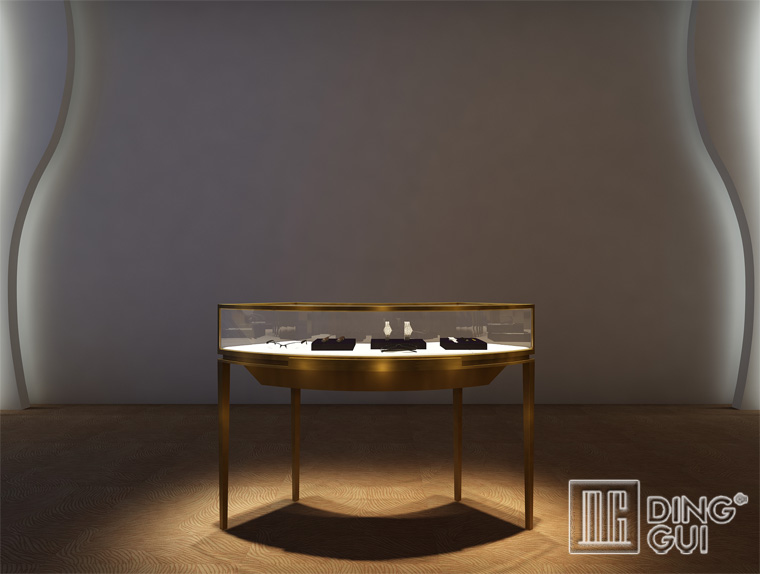 DG Showcase Modern portable retail jewelry display cases for trade shows 5